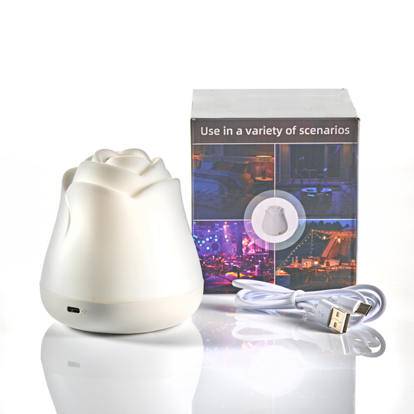 LED-Nachtlicht "Rose" mit Farbwechsel