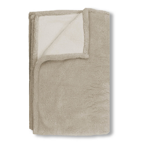 biberna Sherpa Wohndecke kitt, 1x 150x200 cm