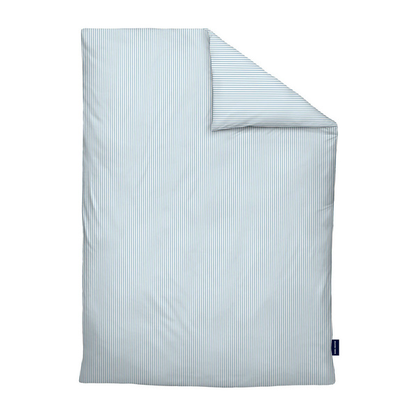 Daniel Hechter Satin Bettwäsche taubenblau, 1x 135x200 cm + 1x 80x80 cm