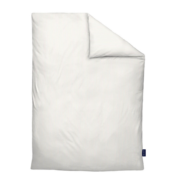 Daniel Hechter Satin Bettwäsche kitt, 1x 135x200 cm + 1x 80x80 cm