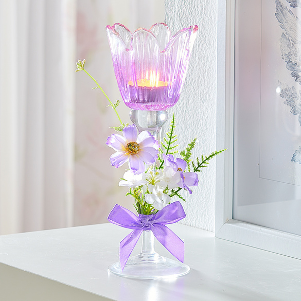 Teelichthalter "Blüte"