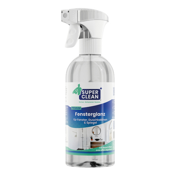 Fensterreiniger "Fensterglanz" 2-in-1 SuperClean