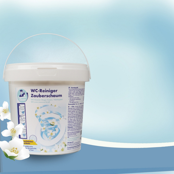 Captain Clean WC-Reiniger Zauberschaum, 1kg