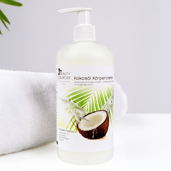 Kokosnussöl-Körperlotion