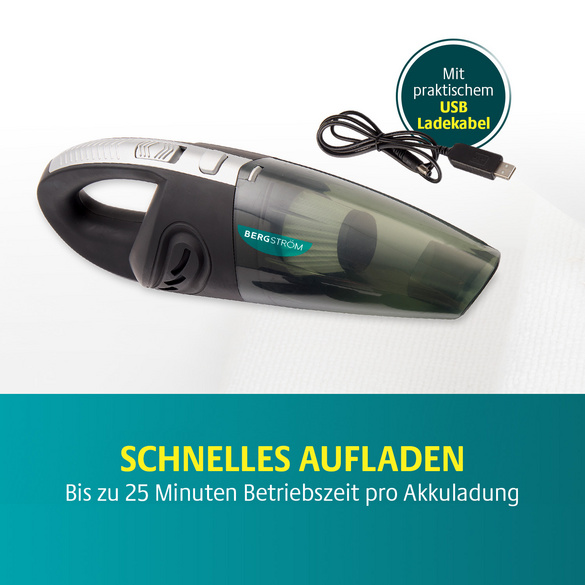 Kabelloser 2-in-1 Handstaubsauger – Nass & Trocken Bergström