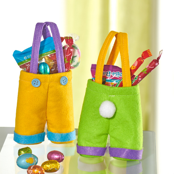Geschenktaschen "Hasenhosen" 2er-Set