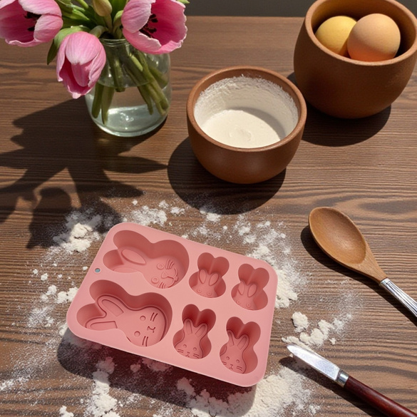 Silikon Backform Hasen