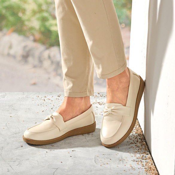 Mokassin "Penny" beige