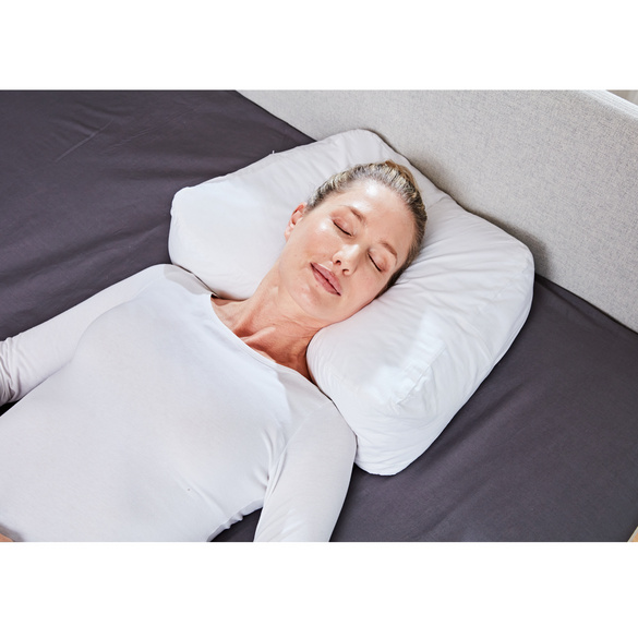 Seitenschläferkissen mit Baumwollbezug