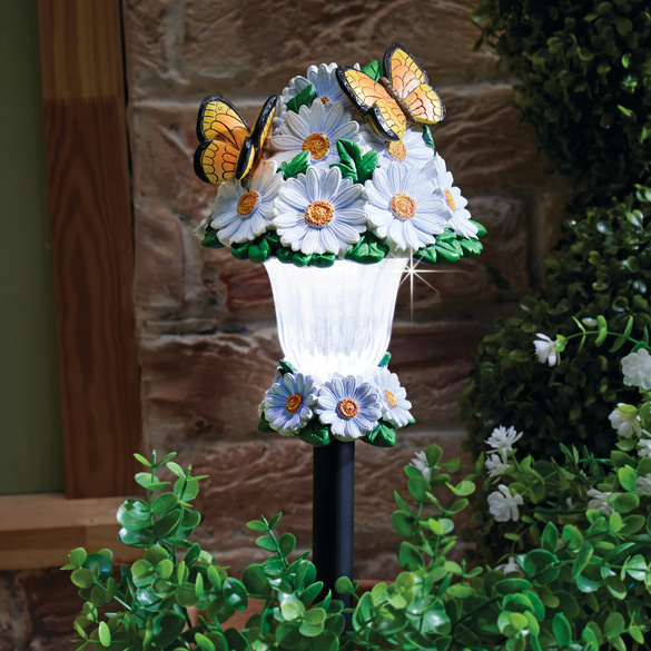 Solarstele Schmetterling