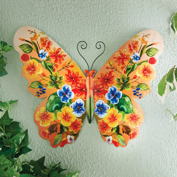 Wandschmuck Schmetterling