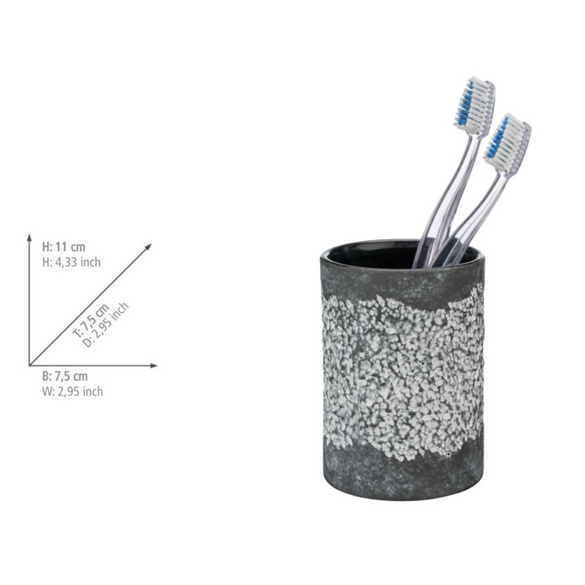 Bad-Accessoire Set „Anfo“, 3-tlg. aus Keramik WENKO