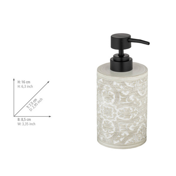 Bad-Accessoire Set „Ortezzano“, 3-tlg. aus Polyresin WENKO