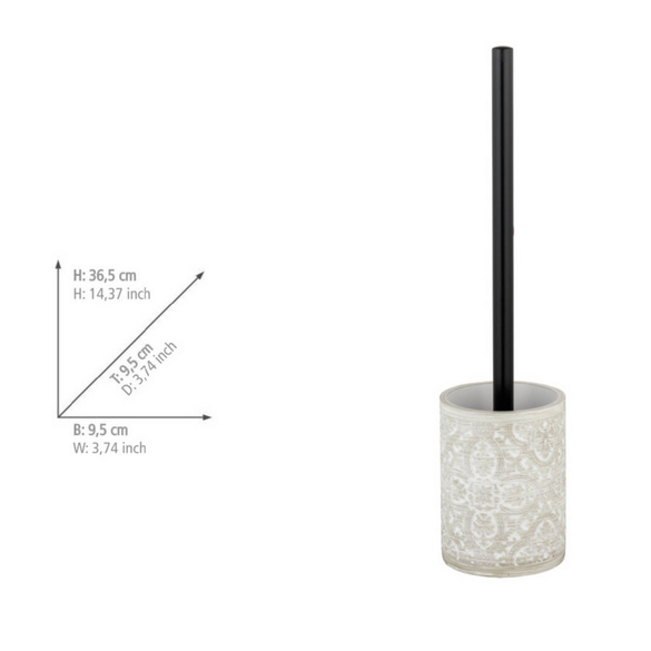 Bad-Accessoire Set „Ortezzano“, 3-tlg. aus Polyresin WENKO