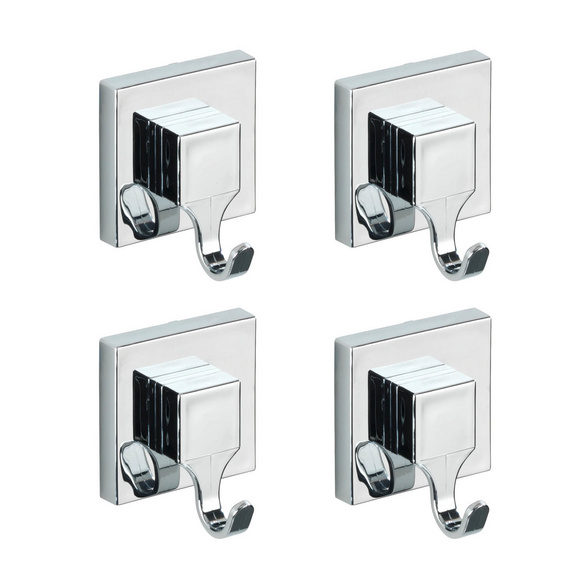 Vacuum-Loc® Haken-Set, 4 Stück, eckig WENKO