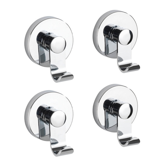 Vacuum-Loc® Haken-Set, 4 Stück, rund WENKO