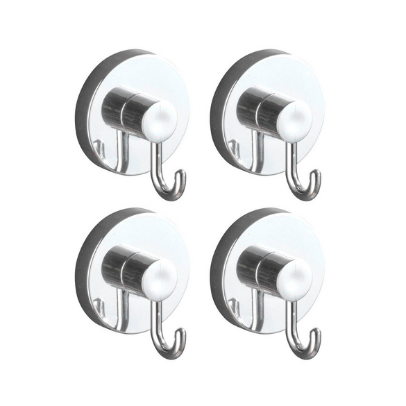 Vacuum-Loc® Haken, 4er Set, verchromt WENKO