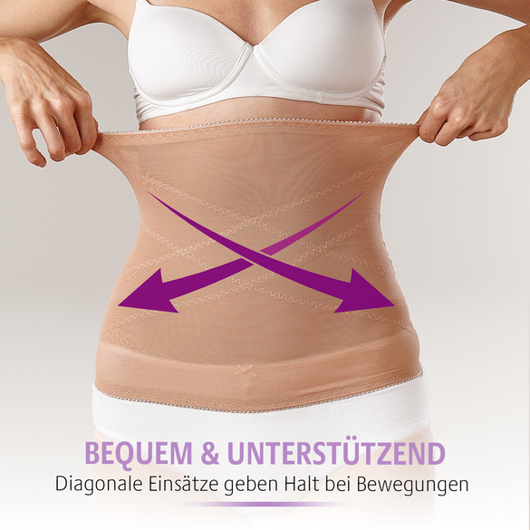 Bauchweg Shapewear Taillenshaper hautfarben Java