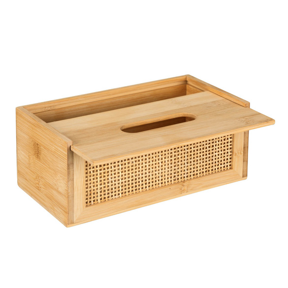 Kosmetiktuchbox „Allegre“, Bambus/Rattan WENKO