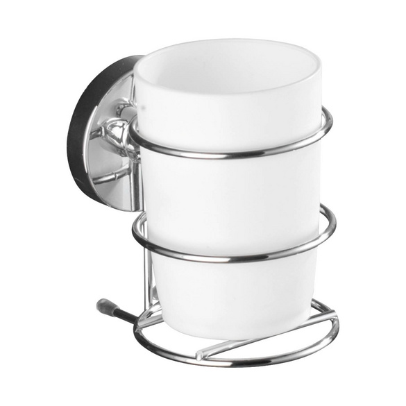 Wand-Zahnputzbecher „Milazzo“, 2er Set, Vacuum-Loc® WENKO