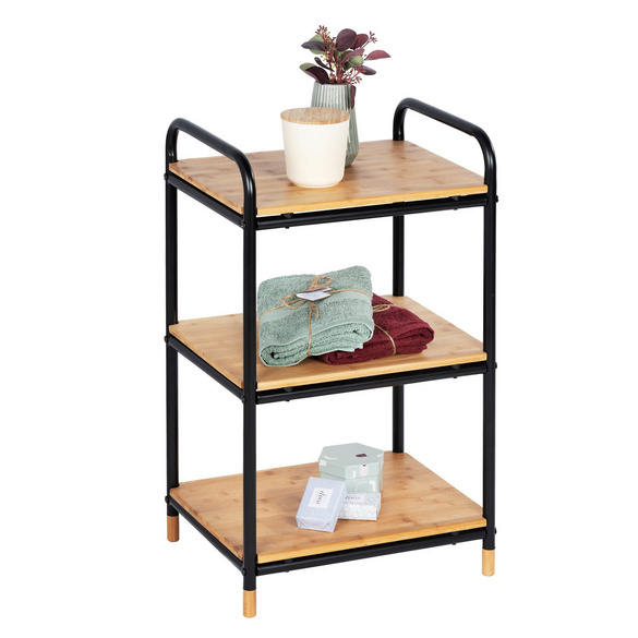 Regal Loft 3 Etagen aus Bambus WENKO