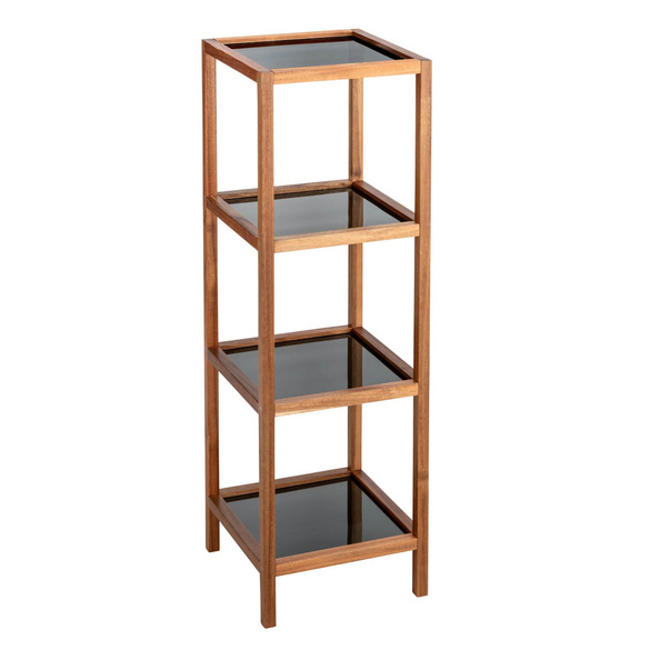 Bad- & Wohnregal Fondi 4 Etagen aus Akazienholz WENKO