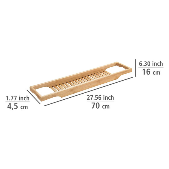 Badewannenablage Bambusa aus Bambus WENKO