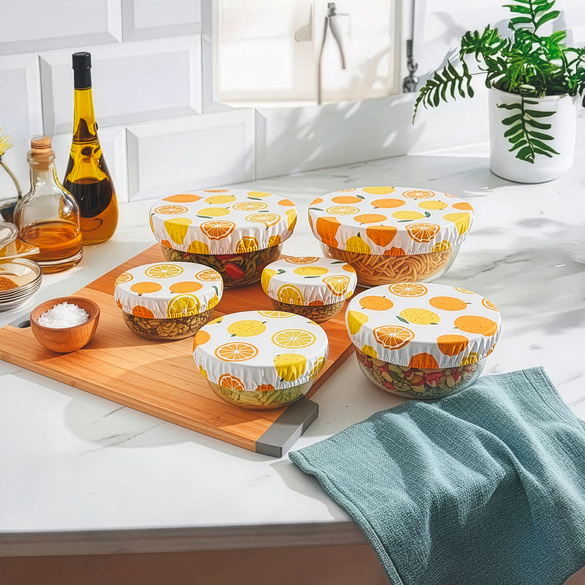 Lebensmittelabdeckungen 5er-Set