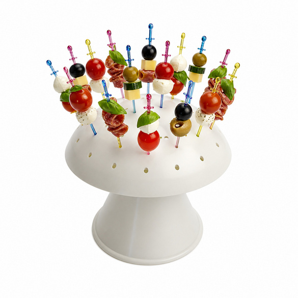 Servierplatte "Partypilz"