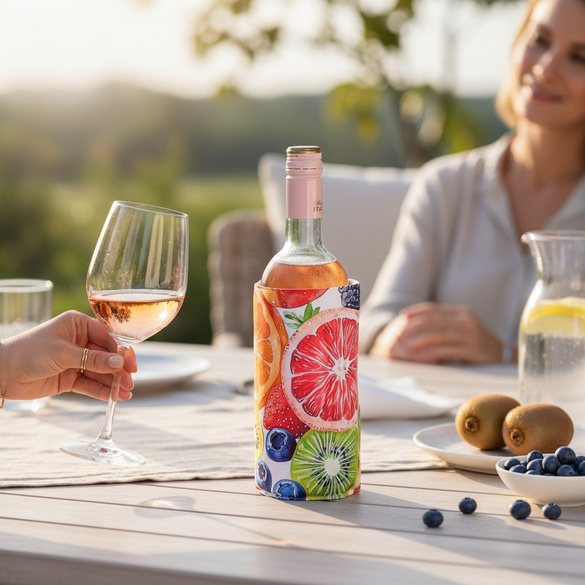 Weinkühler Fruchtdekor Basilico