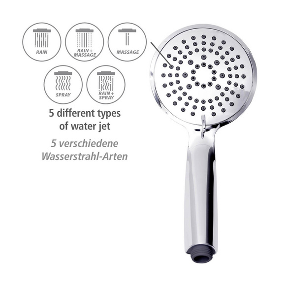 Duschsystem Young Eco mit Thermostat Chrom WENKO