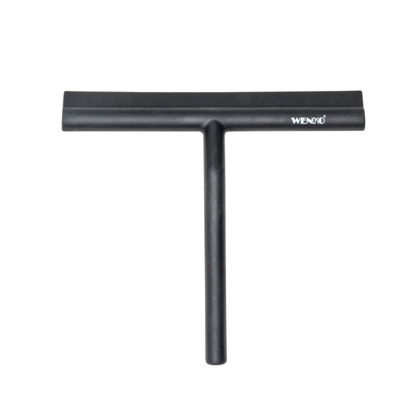 Badezimmerwischer „Mola“ Silikon Schwarz WENKO