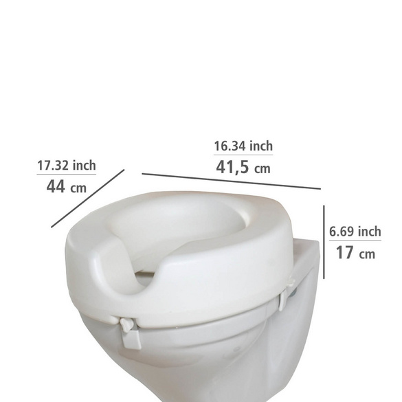 WC-Sitz-Erhöhung „Secura“ 150 kg Tragkraft WENKO