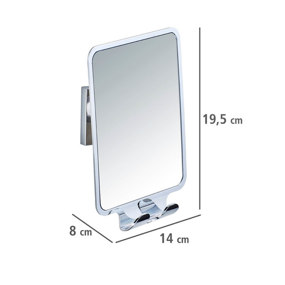 Vacuum-Loc® Antibeschlagspiegel „Quadro“ WENKO