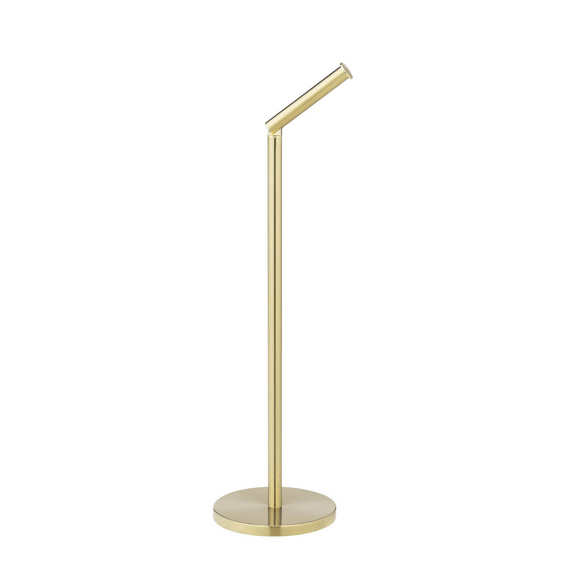 2-in-1 Stand-Toilettenpapierhalter Gold WENKO