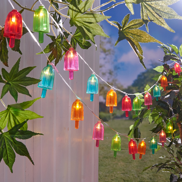 Solar-Lichterkette "Eislutscher"
