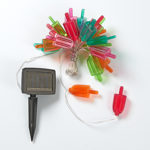 Solar-Lichterkette "Eislutscher"