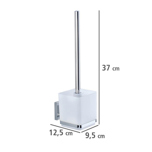 WC-Garnitur „Quadro“ Vacuum-Loc® WENKO