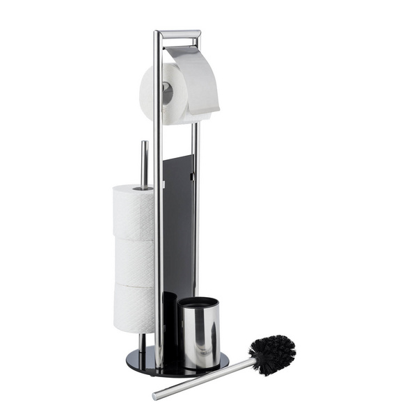 WC-Garnitur & Handtuchständer „Ravina“ 3in1 WC-Set WENKO