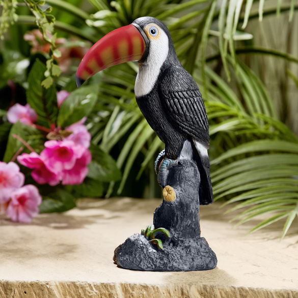 Gartendeko Figur Tukan