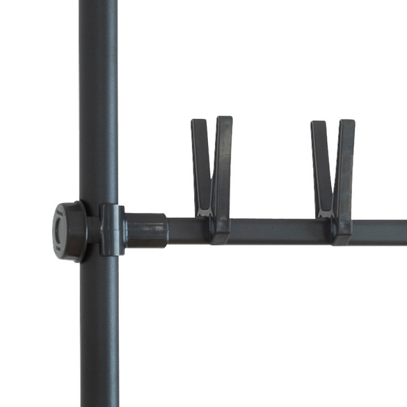 Teleskop-Schuhregal Herkules Shoes Schwarz WENKO