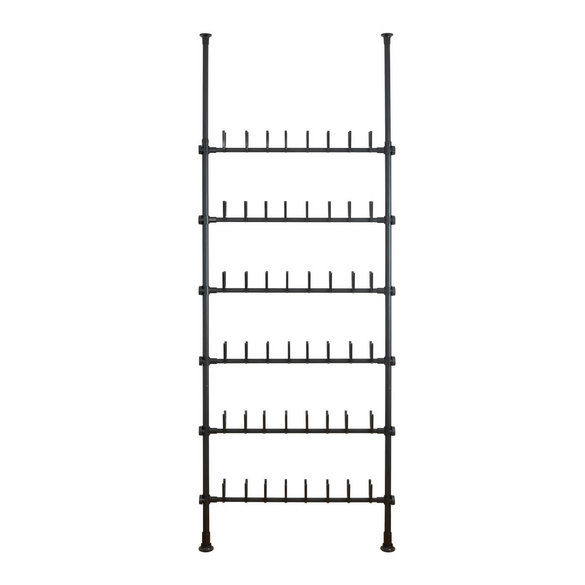 Teleskop-Schuhregal Herkules Shoes Schwarz WENKO