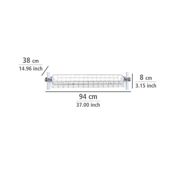 Korb Herkules 2er Set WENKO