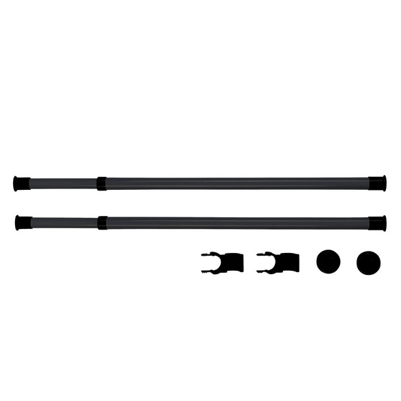 Kleiderstange Herkules 2er Set Schwarz WENKO