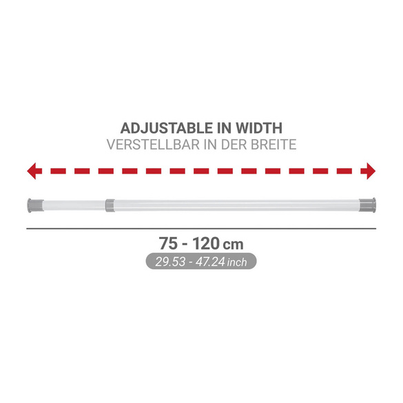 Kleiderstange Herkules 2er Set WENKO