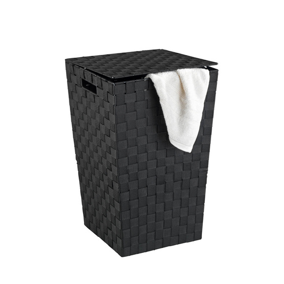 Wäschetruhe Adria Square Schwarz WENKO
