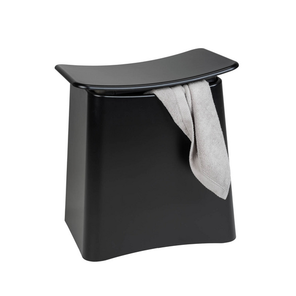 Badhocker Wing 2-in-1 Schwarz Matt WENKO