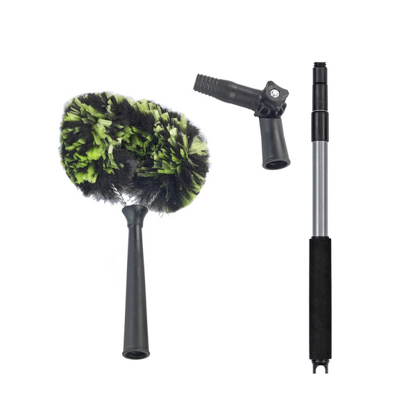 Eck-Staubbürste mit Teleskopstiel MAXIMEX