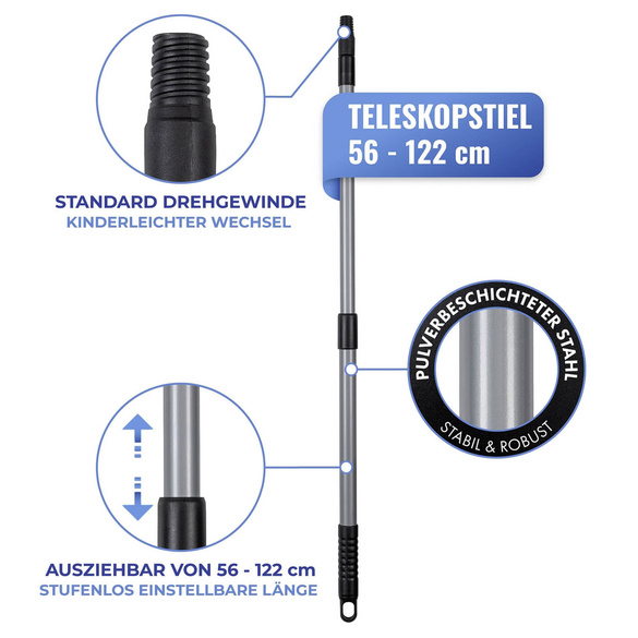 Unkrautstecher mit Teleskopstiel MAXIMEX