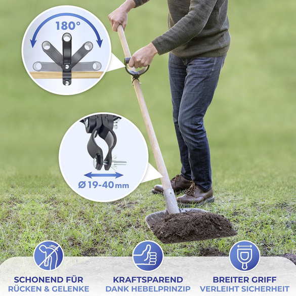 Universal-Griff 180° 2er Set MAXIMEX